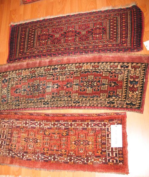 LOT OF 3 YOMUT old.Good condition, ca. 100x35 cm.