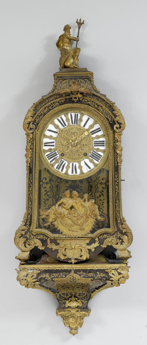A BOULLE CLOCK,