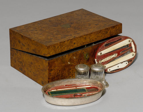 TRAVEL WRITING SET AND NECESSAIRE,
