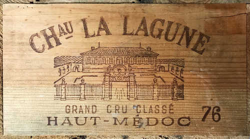 12 bts Haut-Médoc Ch. La Lagune 3ème Grand Cru Classé CBO 0.75 L 1976