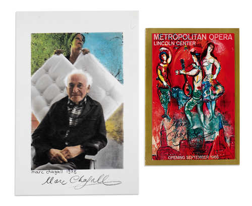 Chagall, Marc, Maler u. Graphiker (1887-1985).