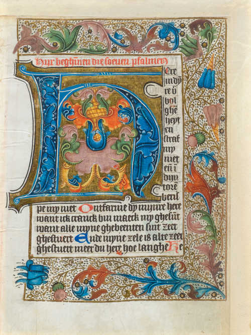 Flämischer Buchmaler, um 1500.
