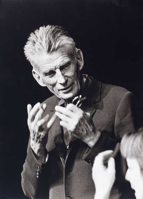 Beckett, Samuel, Schriftsteller (1906-1989).