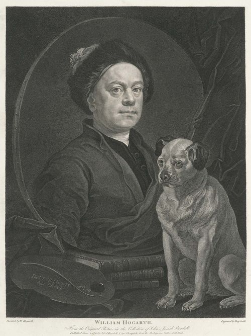 HOGARTH, WILLIAM (1697 London 1764).The Works of William Hogarth, from the Original Plates restored by James Heath, Esq., R.A.; with the Addition of many Subjects not before collected: to which are prefixed, a Biographical Essay on the Genius and Production of Hogarth, and Explanations of the Subjects of the Plates. By John Nichols, ESQ. F.S.A. London: Printed for Baldwin and Cradock, Paternoster Row, by G. Woodfall, Angel Court, Skinner Street. Large folio.