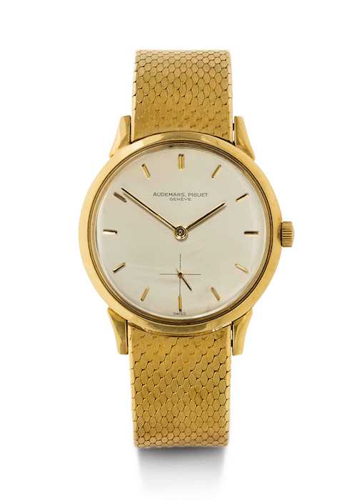Audemars Piguet, rare Gentleman's Wristwatch, 1950s.