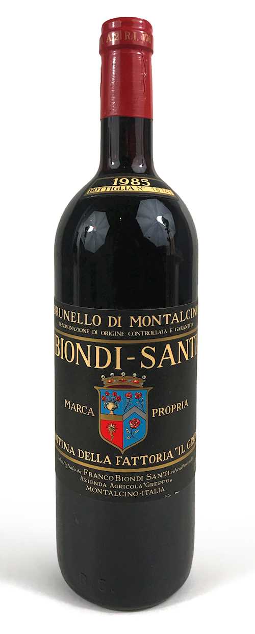 1 bt Brunello di Montalcino Biondi Santi 0.75 L 1985