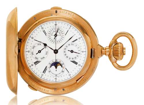 Piguet &amp; Bachmann, extremely rare Grand Complication in exceptional condition, ca. 1880.