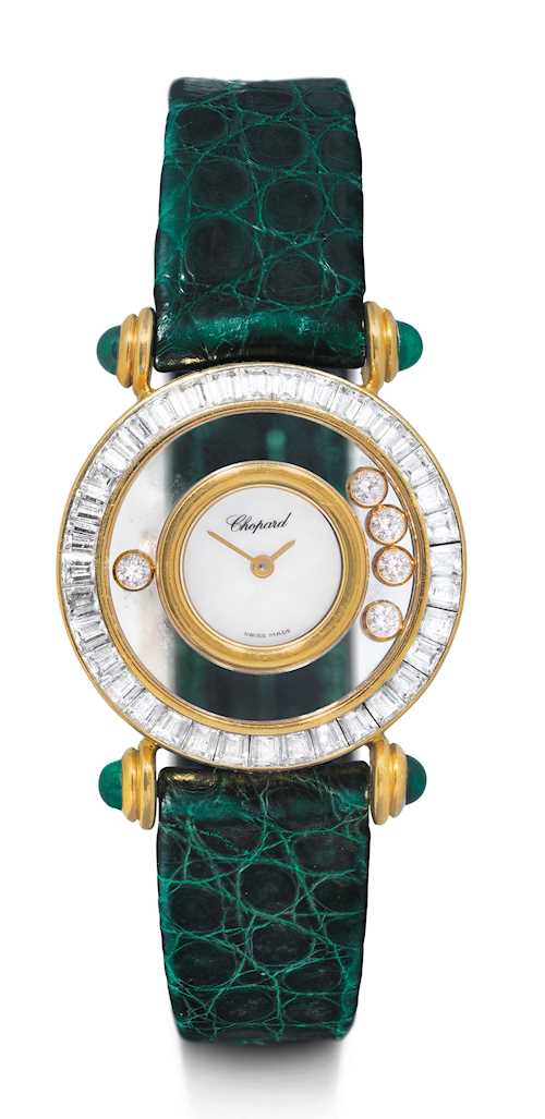 Chopard, Happy Diamonds lady's wristwatch.