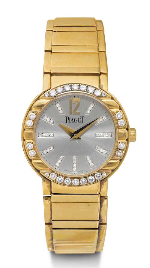 Piaget, diamond Polo lady's wristwatch.