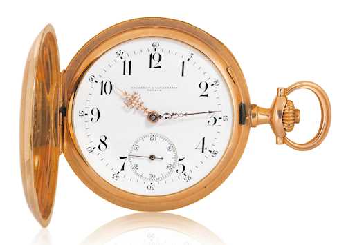 Vacheron &amp; Constantin, rare and fine chronometer with lever escapement.