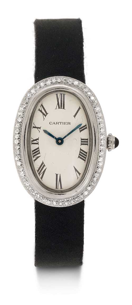 Cartier, early and attractive "Baignoire".