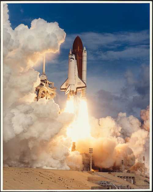 SPACE SHUTTLE 61 MISSION