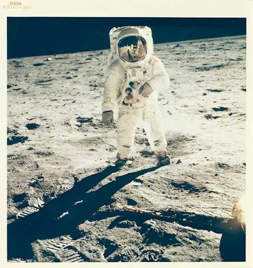 阿波罗月球照片