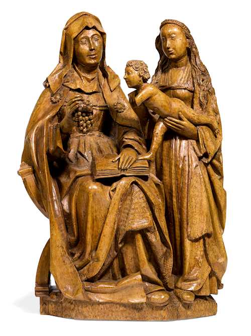 MADONNA AND CHILD WITH SAINT ANNE