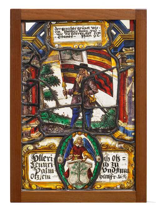 ARMORIAL PANEL"ULRICH AND ANNA OTZ"