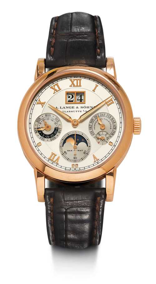 A. Lange &amp; S&#246;hne, very attractive and rare Langematik Perpetual, 2013.