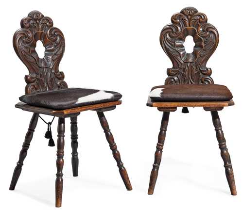 A PAIR OF STABELLE CHAIRS