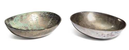 TWO OVAL BOWLS