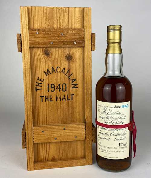 1 Fl. Whisky Macallan 1940 OHK 0.75 L