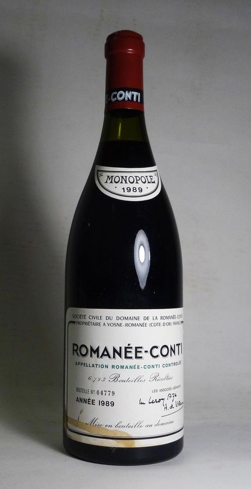 1 bt Romanée-Conti Domaine de la Romanée-Conti    75cl   1989