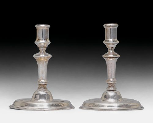 LOT OF TWO CANDLESTICKS,