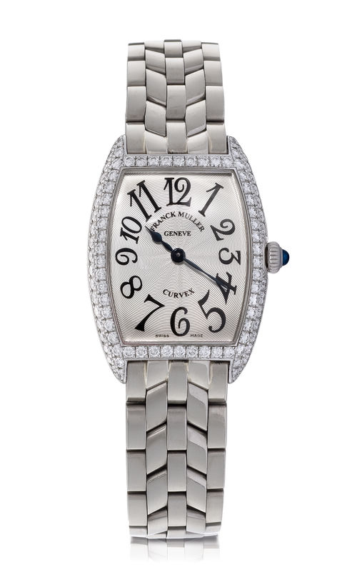 Franck Muller Curvex, diamond lady's watch, ca. 2000.