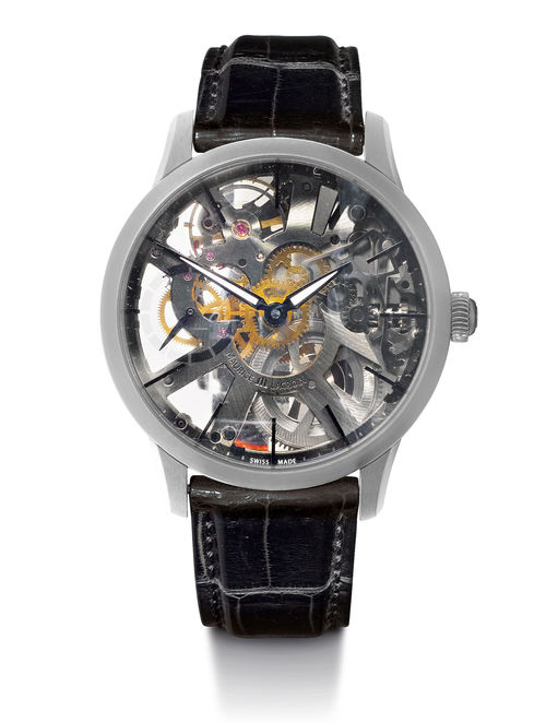 New Maurice Lacroix Master Piece skeleton watch.