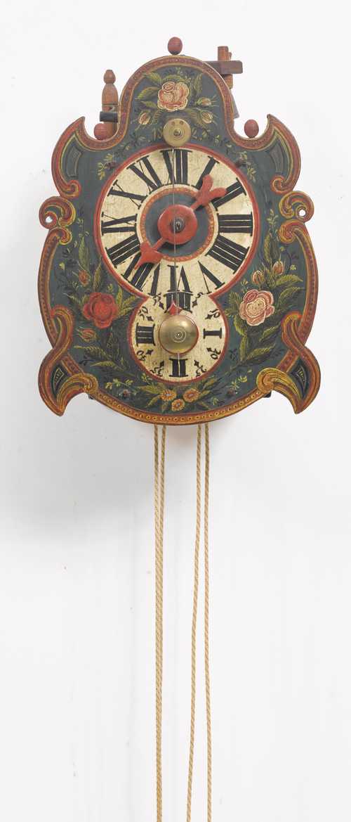 CLOCK WITH WOODEN GEARS,