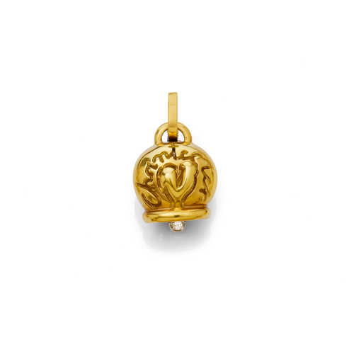 GOLD AND DIAMOND PENDANT, by CHANTECLER.