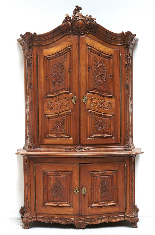 CABINET WITH UPPER SECTION,