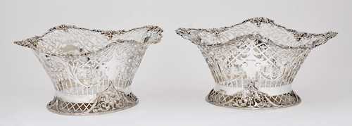 PAIR OF BASKETS,