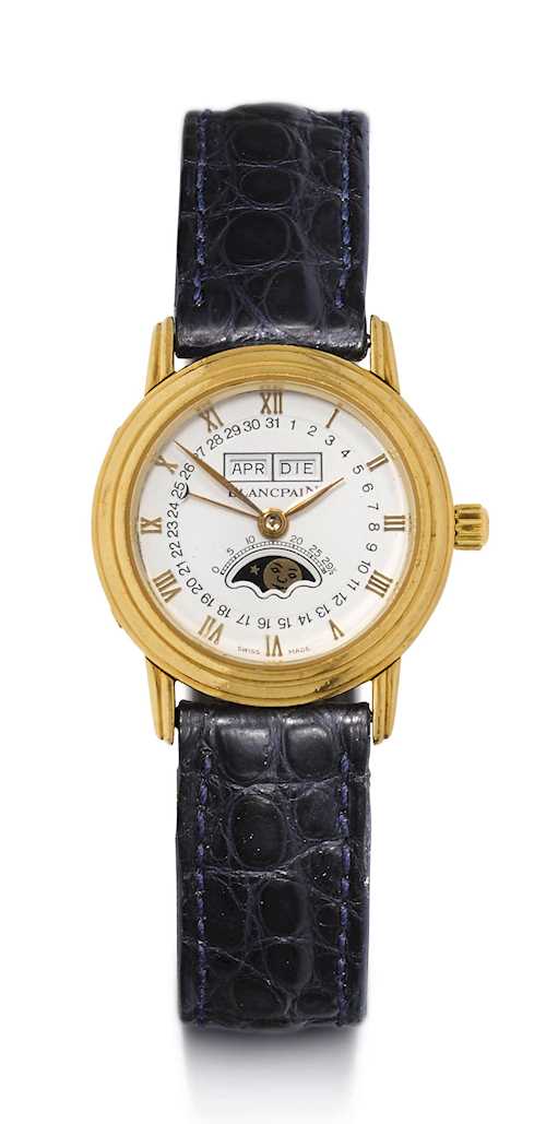 Blancpain Lady's Wristwatch with Calendar, 1988.
