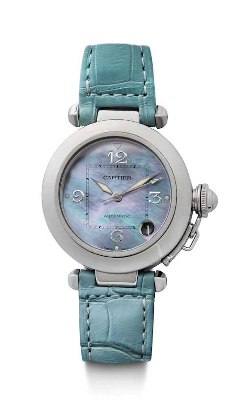 Cartier Pasha, Wristwatch, 1990s.