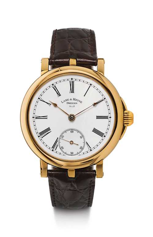 Lang &amp; Heyne, Very rare &quot;K&#246;nig Johann (King John)&quot; Gentleman&#39;s Wristwatch.