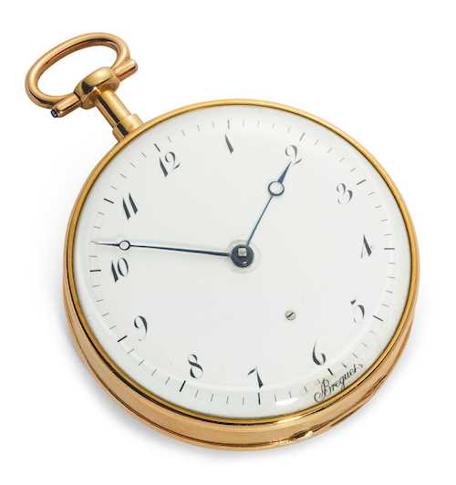 Breguet, rare and large pocket watch with repetition, ca. 1802.