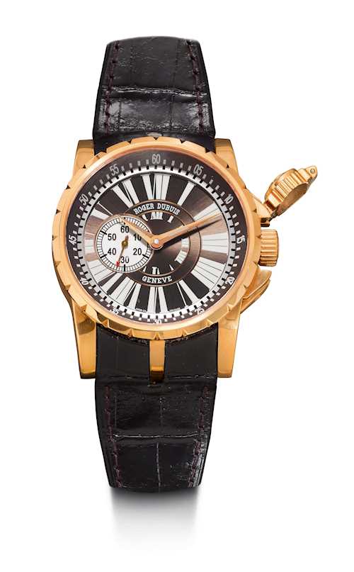 Roger Dubuis, very rare, sportive Excalibur gentleman's watch.