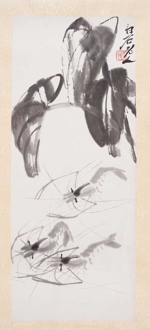 齐白石 (1864–1957)畫作。