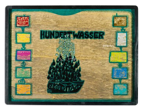 Hundertwasser, Friedensreich (d. i. F. Stowasser).
