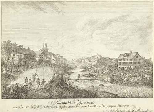 ASCHMANN,  JOHANN JAKOB ( 1747 Thalwil 1809).