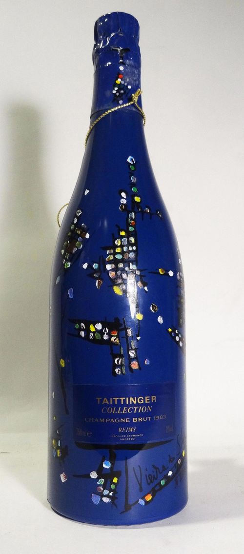1 Bt Champagne  Taittinger  Collection Vieira da Silva  75cl  OC 1983