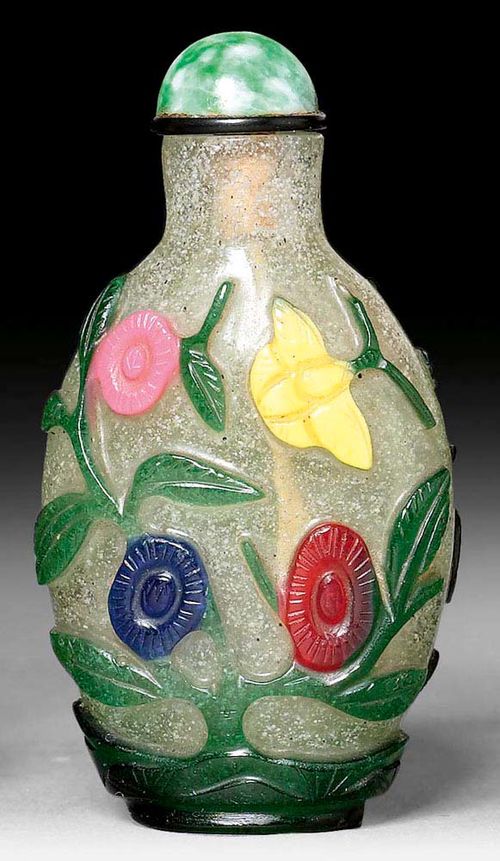 DREI SNUFFBOTTLES.