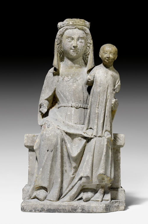 MADONNA ENTHRONED WITH THE CHRIST CHILD,