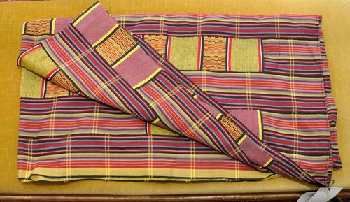 SOUTH AMERICAN FABRIC, old.In good condition, 90x330 cm.