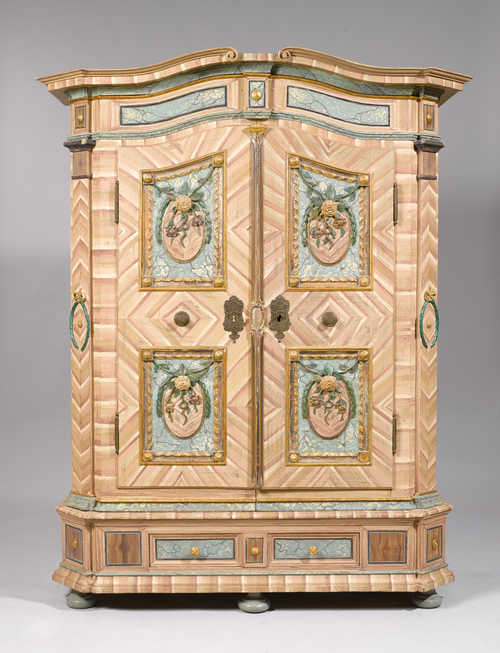 PAINTED CUPBOARD,