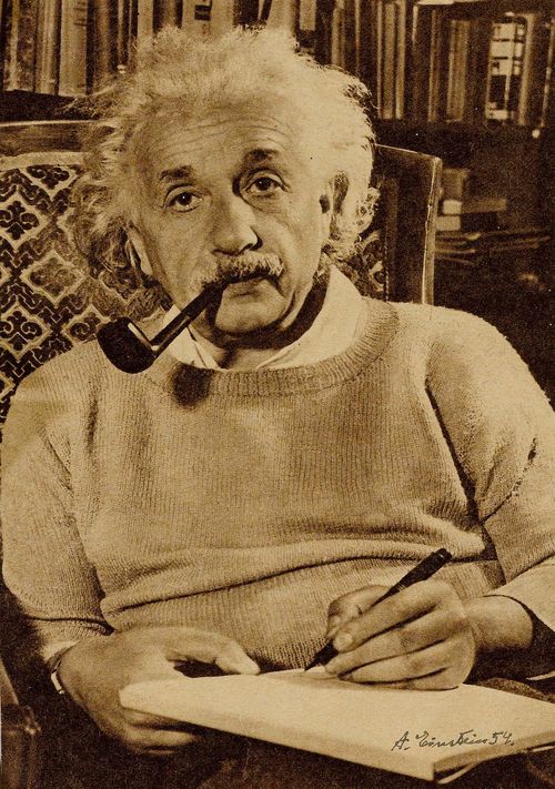 Einstein, Albert, Physiker (1879-1955).