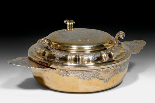 SILVER-GILT SOUP BOWL FOR WOMEN IN CHILDBED,