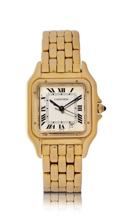 Cartier Panthere wristwatch, 1990s.
