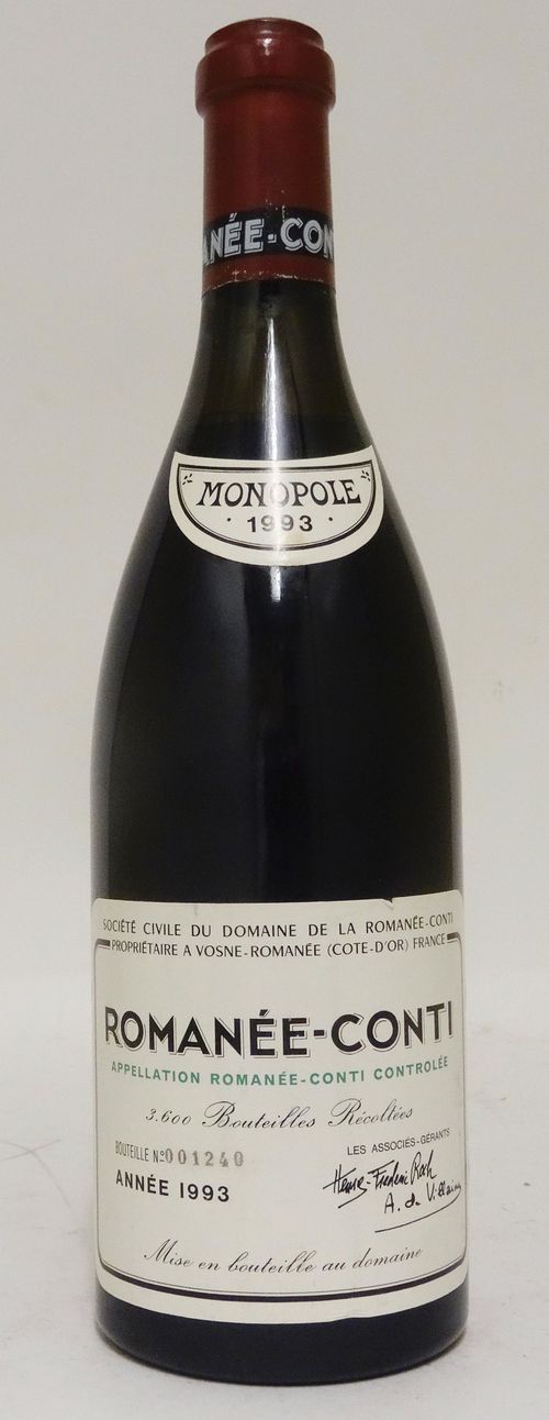 1 bt Romanée-Conti Domaine Romanée-Conti Monopole 0.75L  1993
