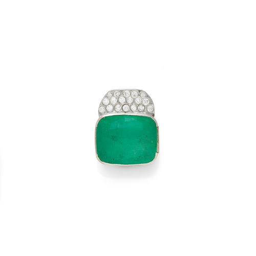 SMARAGD-DIAMANT-ANHÄNGER.