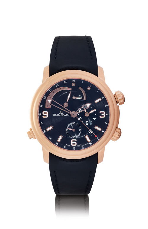 Blancpain Leman, GMT with alarm, 2009.